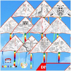 Wholesale Polyester Graffiti Kites for Kids - Creative Outdoor Sport Kit with Practice Accessories for Good Weather Fun