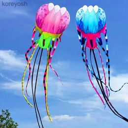 Kite Accessoires gratis verzending zachte kite kwallen kite wind weifang grote kite wiel voor volwassenen kite albatros opblaasbare trilobieten kiteL231118