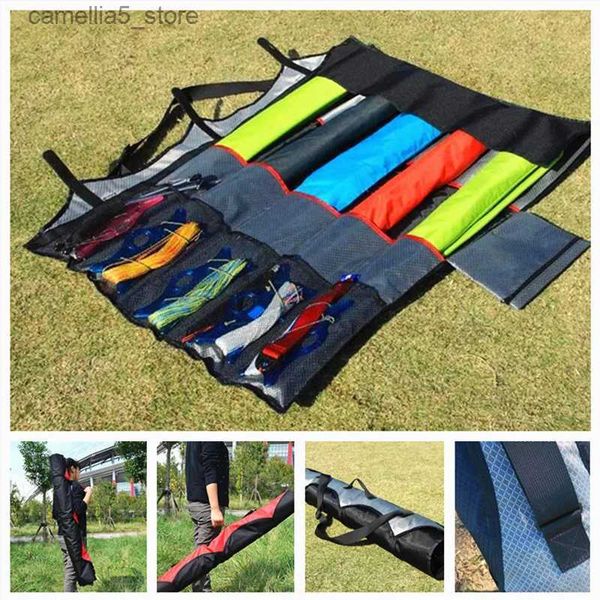 Accesorios para cometas Envío gratis Stunt Kite Bag Quad Line Power Kite Flying Package Toys para adultos Cometas Nylon Kite Accesorios Windsurf Paracaídas Q231104