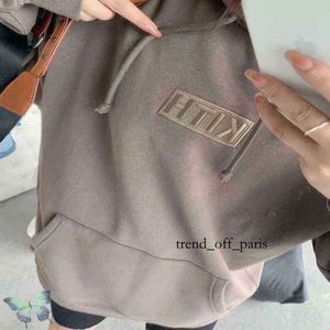 Kith 2023 Nieuwe borduurwerk Kith Hoodie Sweatshirts Men dames doos sweatshirt sweatshirt kwaliteit inside tag favoriet de nieuwe lijst Best 819 500