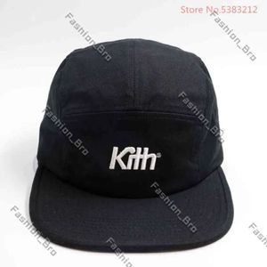 Kith 5 Panel Camp Cap Cap de baseball ajusté Cape de baseball Snapback Hip Hop Trucker Caps pour hommes Femmes papa chapeau décontracté Visor Sun Outdoor 154