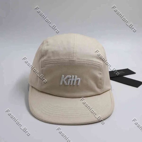 Kith 5 Panel Camp Cap Cap de baseball ajusté Cape de baseball Snapback Hip Hop Trucker Caps pour hommes Femmes papa chapeau décontracté Visor Sun Outdoor 661