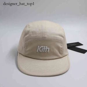 Kith 5 Panel Fashion Designer Camp Cap Cap ajusté Baseball Cap Snapback Hip Hop Trucker Caps pour hommes