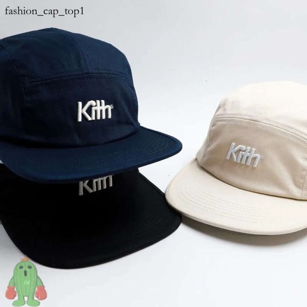 Kith Ball Caps Hip Hop Street Kith Papa Pape Papée Storty Lettre broderie étanche Fabric fonctionnel Vintage Dad Baseball Hat Luxury Kith Hat Hat White Fox Hats