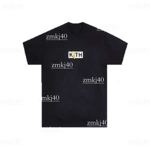 Kith Designer T-shirt Sweatshirt Kith Rap Hip Hop Ksubi Male Singer Juice Wrld Tokyo Shibuya Retro Street Fashion Brand Kith Short Mancheve T-shirt High-Quality 954