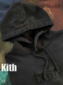 Kith Designer la plus haute qualité Box Suprem Sweat à capuche broderie Kith Box Sweat à capuche qualité à l'intérieur de l'étiquette Sweats à capuche pour hommes 3JQX