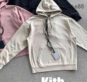 Kith Designer de hoogste kwaliteit Box Suprem Hoodie Sweatshirts Borduren Kith Box Sweatshirt met capuchon Kwaliteit binnen Tag Hoodies voor mannen W304