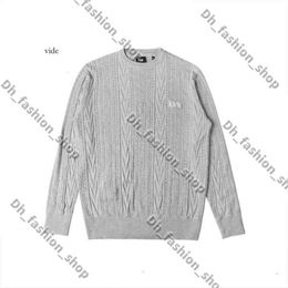 Kith broderie Tendy Trickwear British Academy Style Min Bottom Pullor Sweater Men's Men's's Automne / Winter Pull 3775 2400