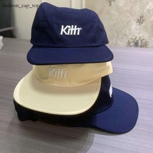 Kith Fashion Brand Designer Hat Kith Hat Ball Caps Hiphop Street Kith Papa Pape Papée Storty Lettre broderie étanche Fabric Fonctionnel Vintage Dad Baseball Hat