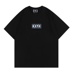 Kith Bloem afdrukken 16 stuks 230g katoenen t-shirt mannen designer t-shirt graphic tee oversized t-shirt