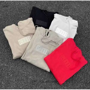 Kith Sweats à capuche Sweats à capuche pour hommes Sweats à capuche Broderie Kith Sweats à capuche Hommes Femmes Boîte Sweat à capuche Qualité à l'intérieur de l'étiquette Kith 4863