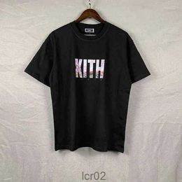 Kith Men's's T-shirts Kit Couple T-shirt à manches courtes Brand de mode d'été Sense de niche Tendance Ty5ge81r