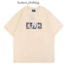Kith Mens Design T-shirt printemps été 3color t-t-t-t-shirt en manches courtes à manches décontractées d'impression de taille supérieure gamme S-xxl 379