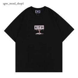 Kith Mens Design T-shirt printemps été 3color thes Vacation Sleeve Letters décontractés d'impression Tops Taille Gable