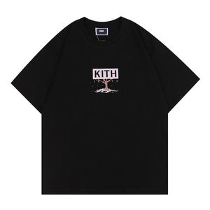 Kith hommes conception T-shirt printemps été 3 couleurs t-shirts vacances à manches courtes décontracté lettres impression hauts gamme de tailles s-xxl