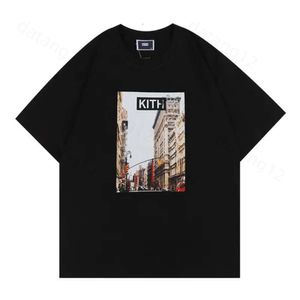 Kith New York T-shirt Mens Designer T-shirts de haute qualité T-shirts T-shirts pour hommes T-shirt surdimensionné 100% coton kith tshirts vintage à manches courtes 244