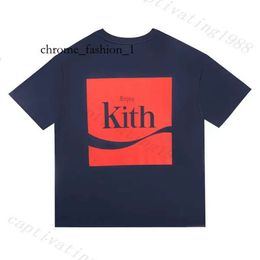 Kith Shirt Designer T-shirt Korte mouw Luxe Major Brand Rap Classic Hip Hop mannelijke zangeres Wrld Tokyo Shibuya Retro Brand T-shirt US-maat S-XL Kith 708