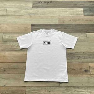 Kith Shirt Mens Design T-shirt printemps Summer 23 Color Tees Vacation Sleeve Casual Letters Printing Tops Taille Taille S-XL W2 Designer Kith Hoodie 448