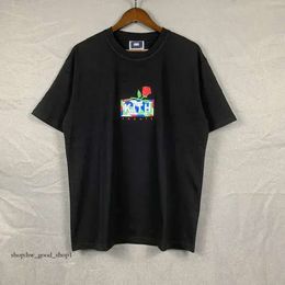 Kith camiseta Box camiseta Casual hombres mujeres 1:1 calidad camiseta estampado Floral verano diario hombres Tops 220408 540