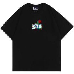 Kith t Shirt Designe Hommes Chemises 100% Coton Designer T-shirts Été Confortable Respirant Merde Hommes Femmes Haute Qualité Tees Taille S-2xl Trcna6p3uq