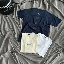 Kith T-shirt Designer Top Quality Luxury Fashion T-shirt lâche et confortable Glenbia Logo extérieur T-shirt à manches courtes