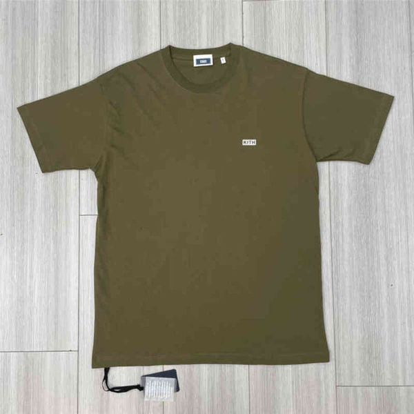 Kith t shirt cinq couleurs petit tee kite 2024 kith nouveaux hommes femmes teinturier d'été t-shirt de haute qualité s'adapter à manches courtes 378