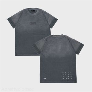 Kith T-shirt Logo Impression T-shirts T-shirts surdimensionnés à manches courtes pour les hommes et les femmes Coton Pure Coton Pur Sweat Absorbant les manches courtes Kith 712