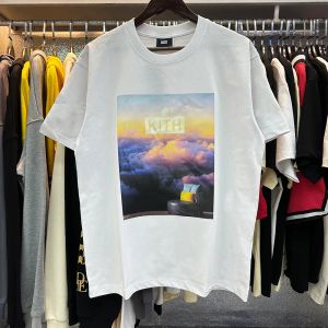 Kith T-shirt Luxury Designer Shirt Kith Tom and Jerry T-shirt Designer Men Tops Femmes Casual Short Manches Sesame Street Tee Tee Vintage Fashion Clothes Tees Outwear 695