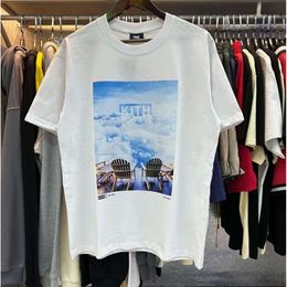 Kith T Shirt Mens Designer Tamishs Cloud Fun Forest Brand Kith Camisetas Impresión de algodón de alta calidad Kith Kith Camiseta de manga corta 545