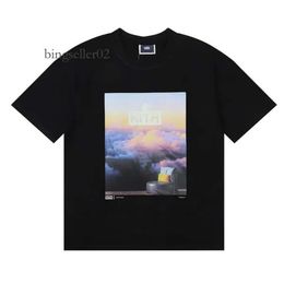 Kith T Shirt Rap Hip Hop Ksubi Cantante masculino Juice Wrld Tokyo Shibuya Retro Street Fashion Fashion Camiseta 618 Camiseta 618