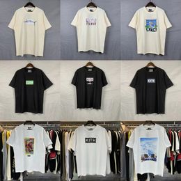 Kith Tom and Jerry Men T-shirt Designer Femmes Summer Summer Casual Short Manches Tee Vintage Fashion Top Clothes Outwear S-XL