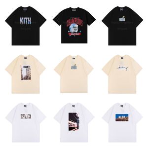 Kith Tom and Jerry Men T-shirt Designer Femmes Summer Summer Casual Short Manches Tee Vintage Fashion Top Clothes Outwear S-XL