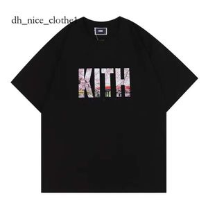 Kith Tom and Jerry T-shirt Designer Men Tops Femmes Femmes Casual Short Manches Sesame Street Tee Vintage Vêtements de mode Tees Oversize Homme Shorts 254