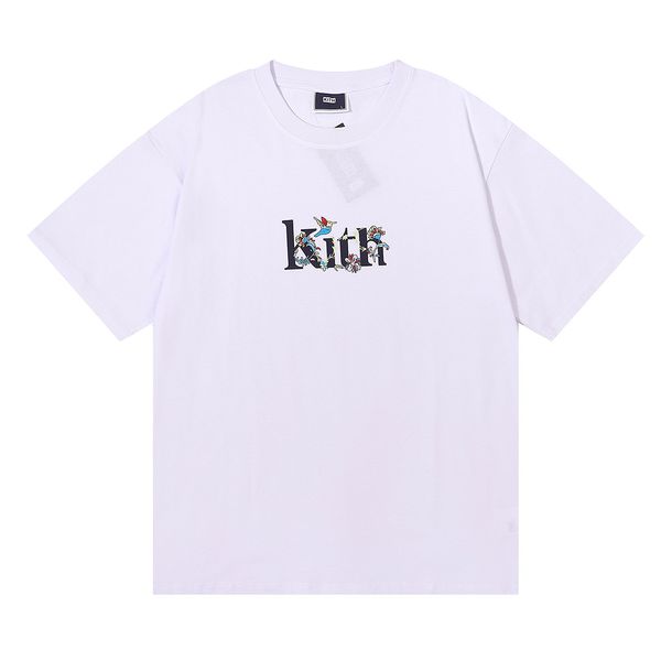 Kith Tom and Jerry T-shirt Designer Men Tops Femmes Femmes Casual Short Sesame Street Street Tee Vintage Clothes Tees Outwear Tee Top Top Oversize Man Shorts9cmf