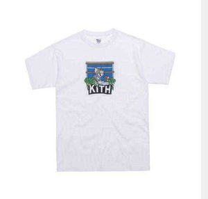 Kith Tom en Jerry Tee Man Women Casual T-shirt korte mouwen Sesamstraat L Fashion kleding s Outsear Tops Quality t shirts voor mannen Q12