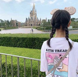 Kith Treats Locale Tee T-shirt Hommes Femmes Vintage 11 Chemises Harajuku White Icecream de haute qualité pour les marques de t-shirts