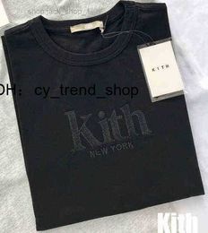 Kith T-shirt Broderie T-shirt Oversize Hommes Femmes New York Chemise Haute Qualité D'été Tops T-shirts G1217 B5q0 Q2th1