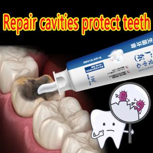 Kits 100 g reparatie van holtes cariës repareren tanden tanden bleken verwijdering van plaque vlekken rotten bleken geboel 2023 nieuw