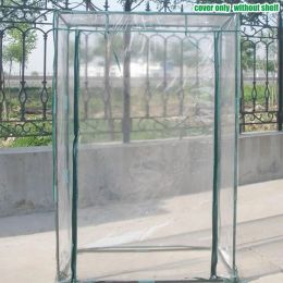 Kits 100x50X150cm Pe Kas Cover Home Plant Kas Waterdichte Tent Tuin Cover (zonder ijzeren standaard)