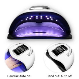 Kits 120w sèche-linge UV LED MANICURE CANSEUR SMART puissant pour guérir tous les ongles Gel Polish Phototherapy lampe