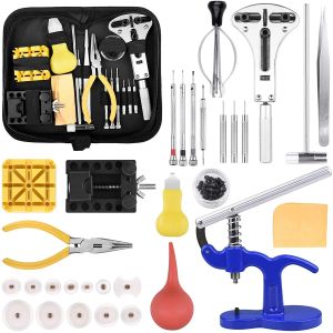 Kits 152/212PCS Watch Tools Watch Opener Remover Spring Bar Repair Reparatie Kruisdriver Clock Watch Reparatie Tool Kit Watchmaker Tools onderdelen