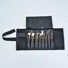 Kits 24 zakken zwarte multifunctionele make -up borstels tas professionele cosmetische gereedschappen opslaghouder voor borstels dlya kistey organayzer