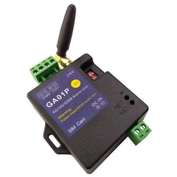 Kits Livraison gratuite 4G / 3G Nouveau GA01P Minil GSM Alarm Systems SMS Alarms Security System Module RECHARGable pour Alerte de défaillance de puissance