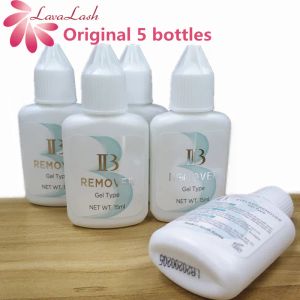 Kits 5 bouteilles I Beauty Ib Remover en gel transparent pour les extensions de cils Glue de Corée 15 ml Lash Fast Clean Tools Livraison gratuite