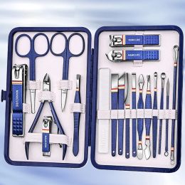 Kits 919pcs / Set Nail Cutter Set Entre-ongles en acier inoxydable Signets avec sac pliant Kits Kits Ciseaux Tool Beauty Tool 2023