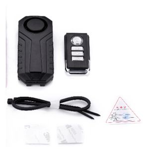 Kits ampand motocicleta impermeable motocicleta de bicicleta eléctrica seguridad anti -perdido control remoto de control remoto alarma de vibración de vibración alarma