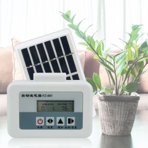 Kits Automatische waterpomp Zonne-energie Waterapparaat Ingemaakte druppelberegening Timer Irrigatiesysteem Slimme tuindruppelaar