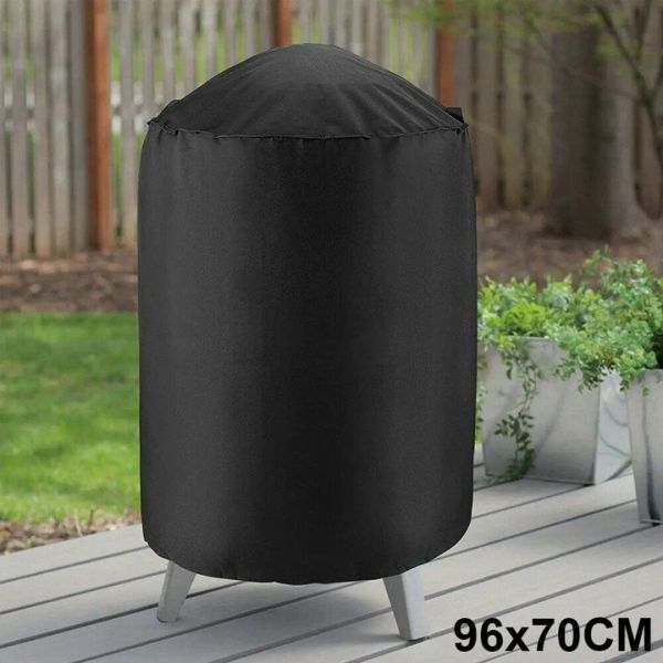 Kits noir étanche barbecue couverture maison jardin Anti poussière pluie barbecue gril housse de protection accessoires de barbecue