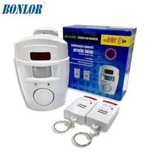 Kits BONLOR 2 Remote contrôleur Wireless Home Security Pir Alerte infrarouge Système d'alarme Antitheft DÉRENCE DE DÉTECTION DE MOUVEMENT ANTITHEFT