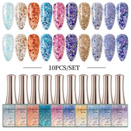 Kits Canni 2021 Nieuwe kleuren 16 Series 16ml UV/LED NAIL GEL POOLS KIT SALON NAK ART MANICURE ZOAF VERKEREN VARNING SET EMAAM GEL Pool